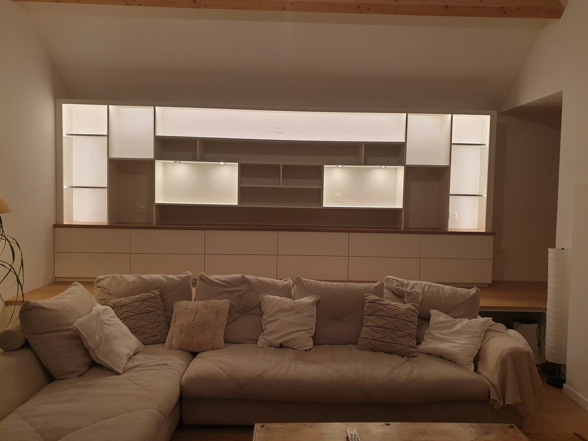 Bibliothèque salon Quiberon Bibliothèque salon Quiberon