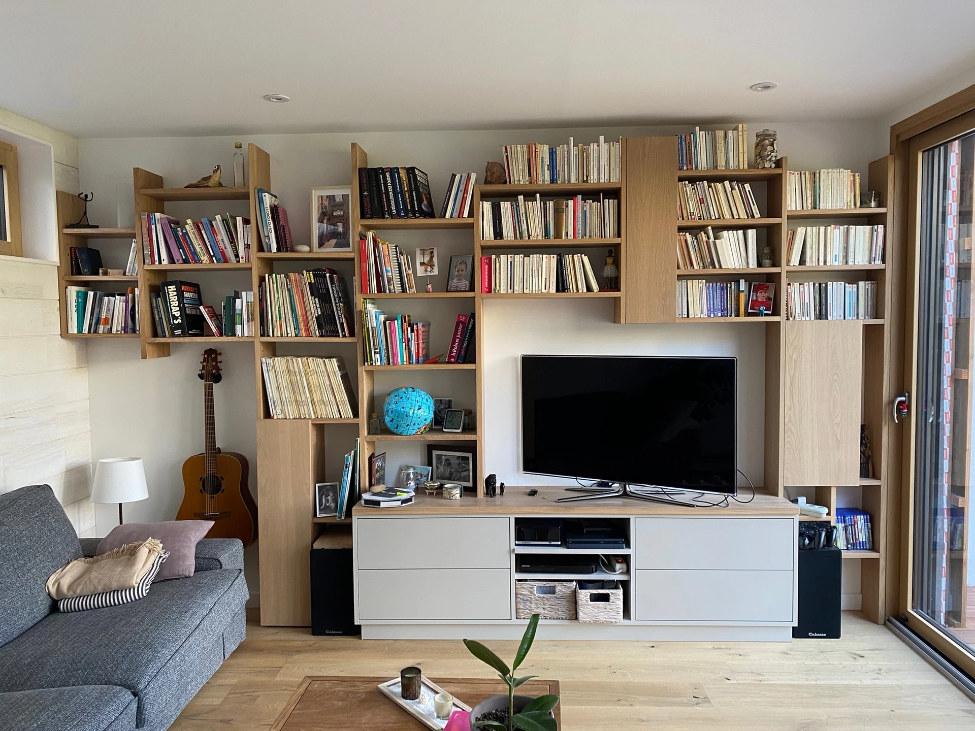 Bibliothèque salon Vannes