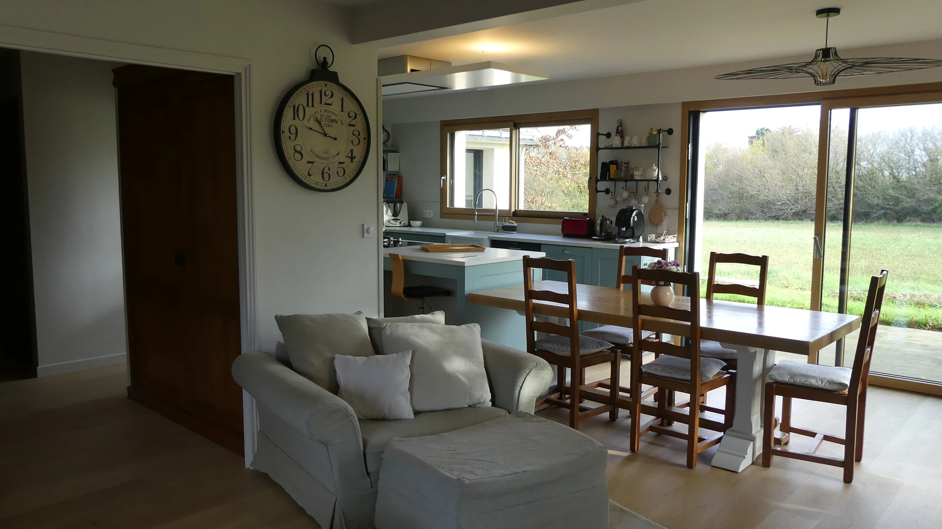 Cuisine façades à cadre laquée Séné T