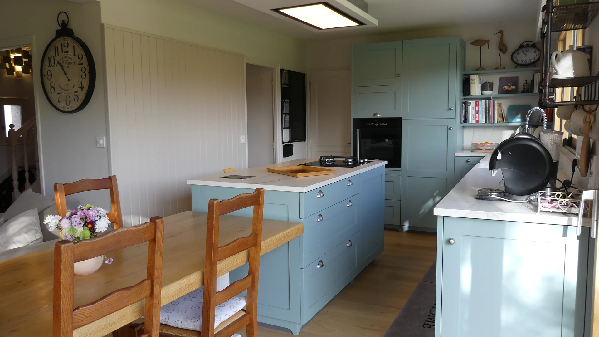 Cuisine façades à cadre laquée Séné T