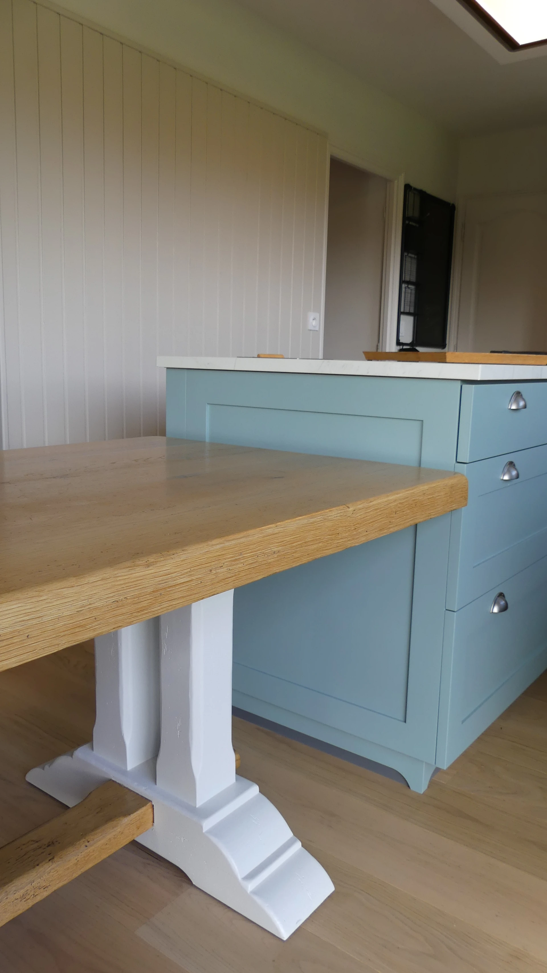 Cuisine façades à cadre laquée Séné T