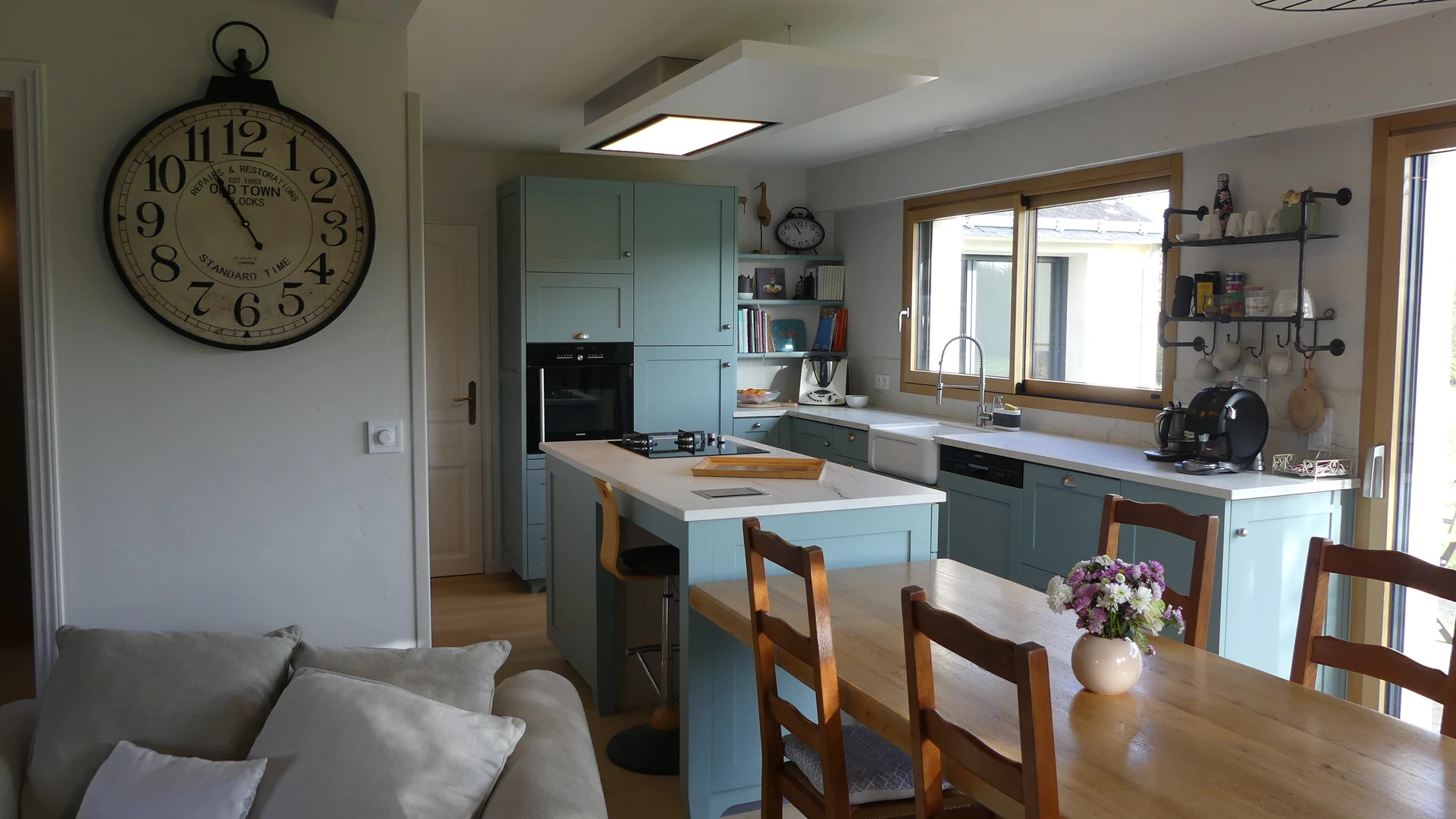 Cuisine façades à cadre laquée Séné T