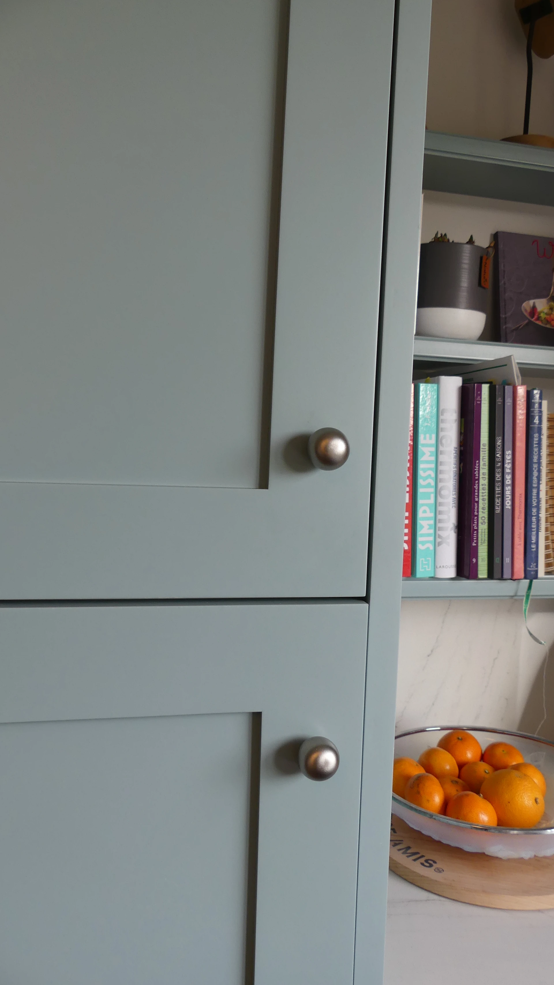 Cuisine façades à cadre laquée Séné T