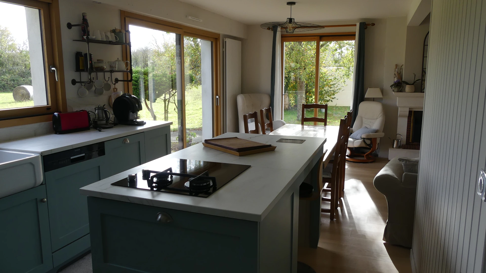 Cuisine façades à cadre laquée Séné T