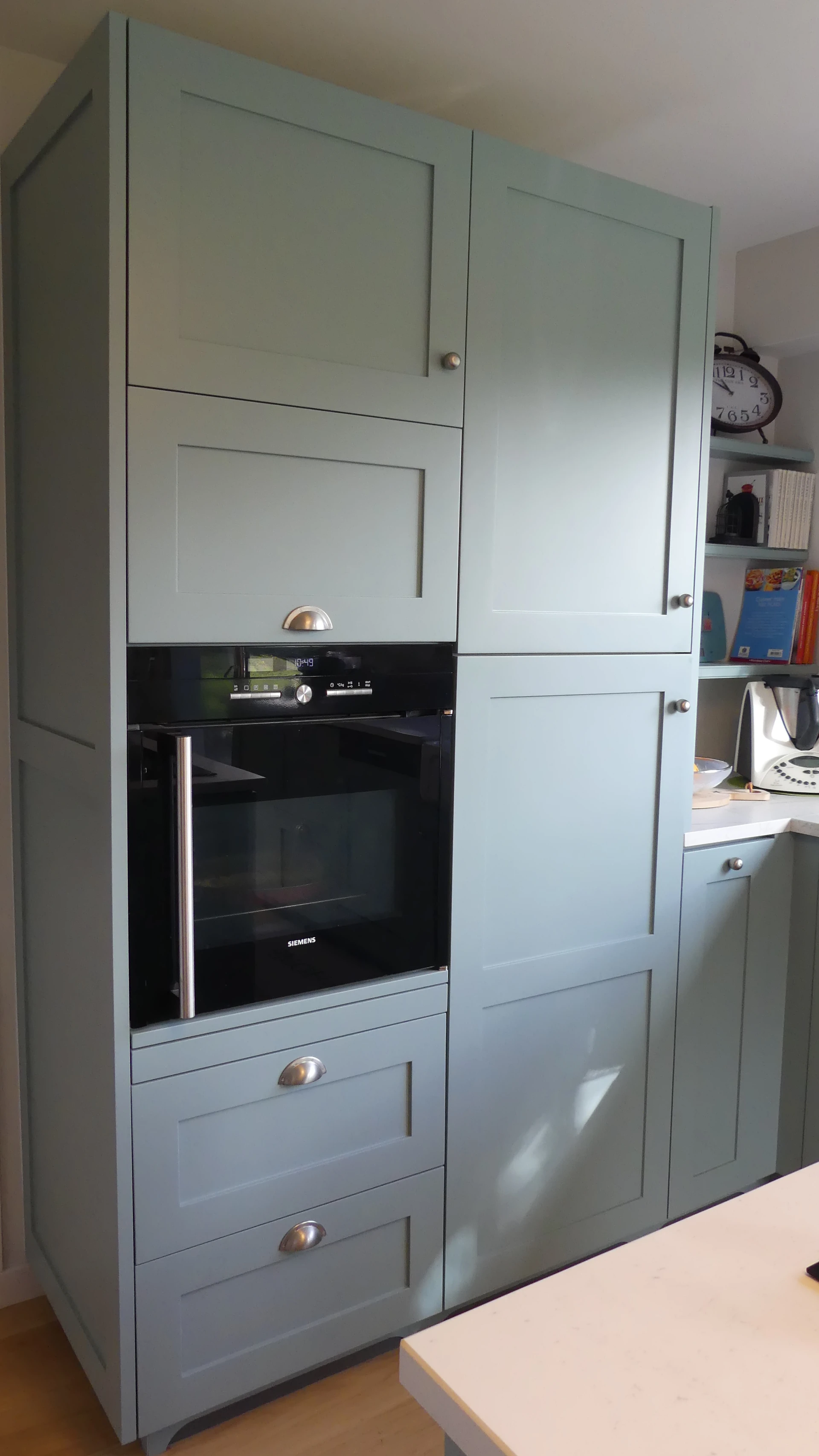 Cuisine façades à cadre laquée Séné T