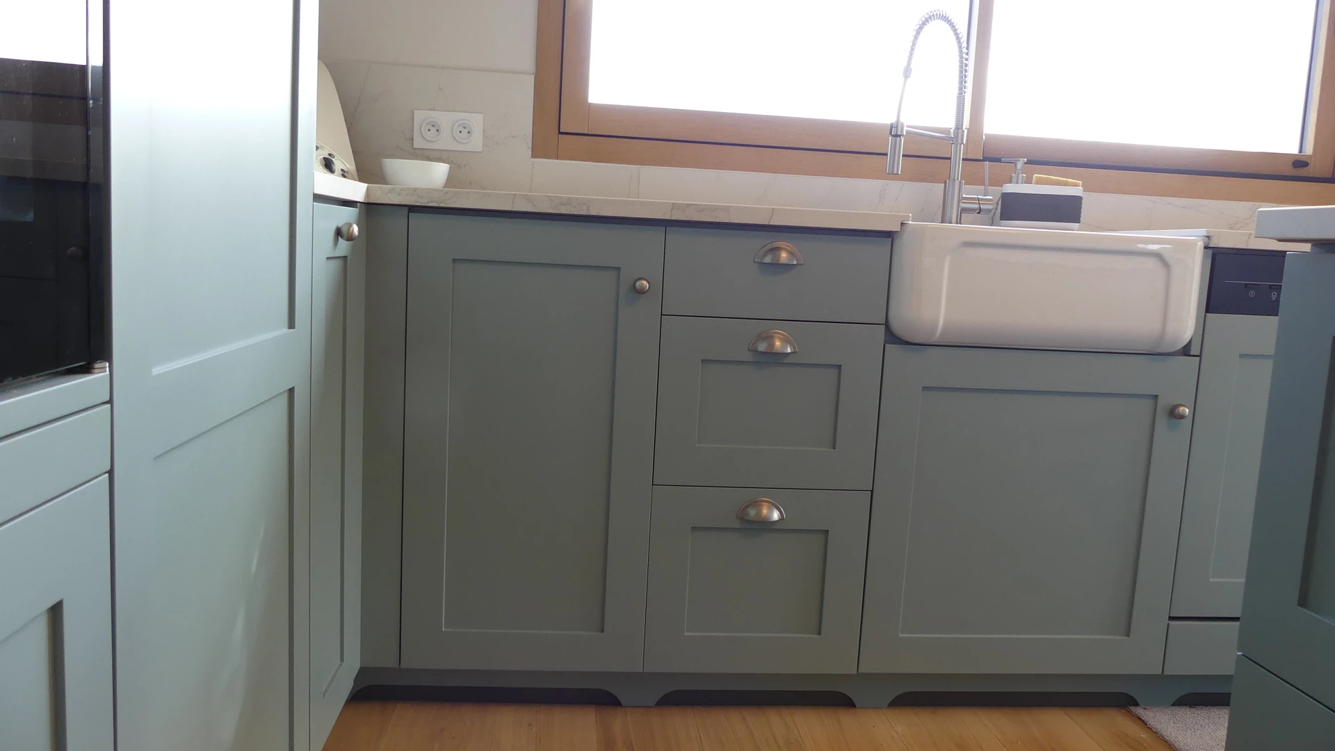 Cuisine façades à cadre laquée Séné T Cuisine façades à cadre laquée Séné T