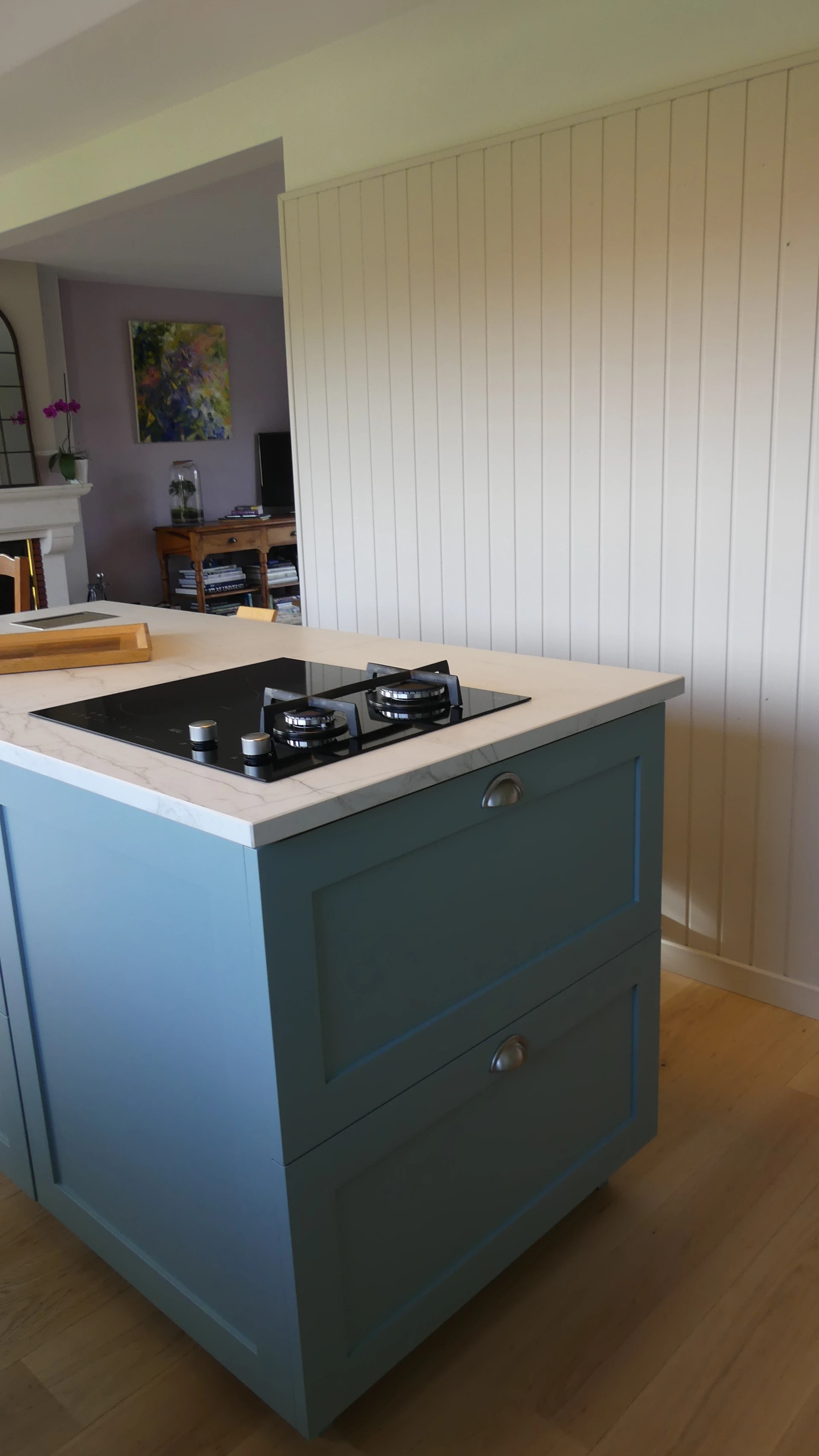 Cuisine façades à cadre laquée Séné T