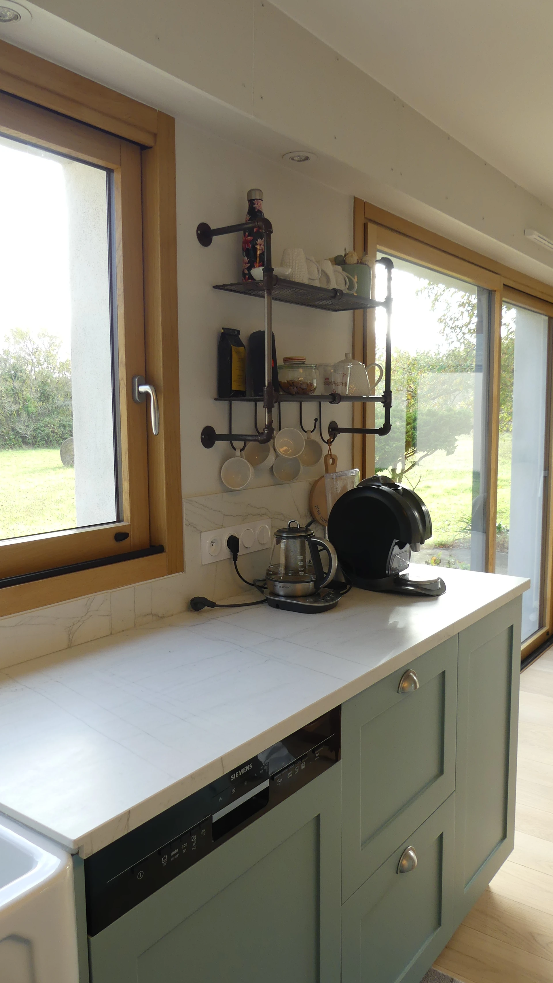 Cuisine façades à cadre laquée Séné T Cuisine façades à cadre laquée Séné T