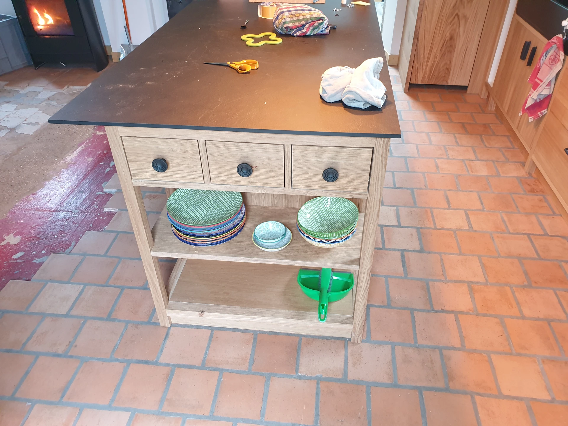 Cuisine bois massif Ploemel