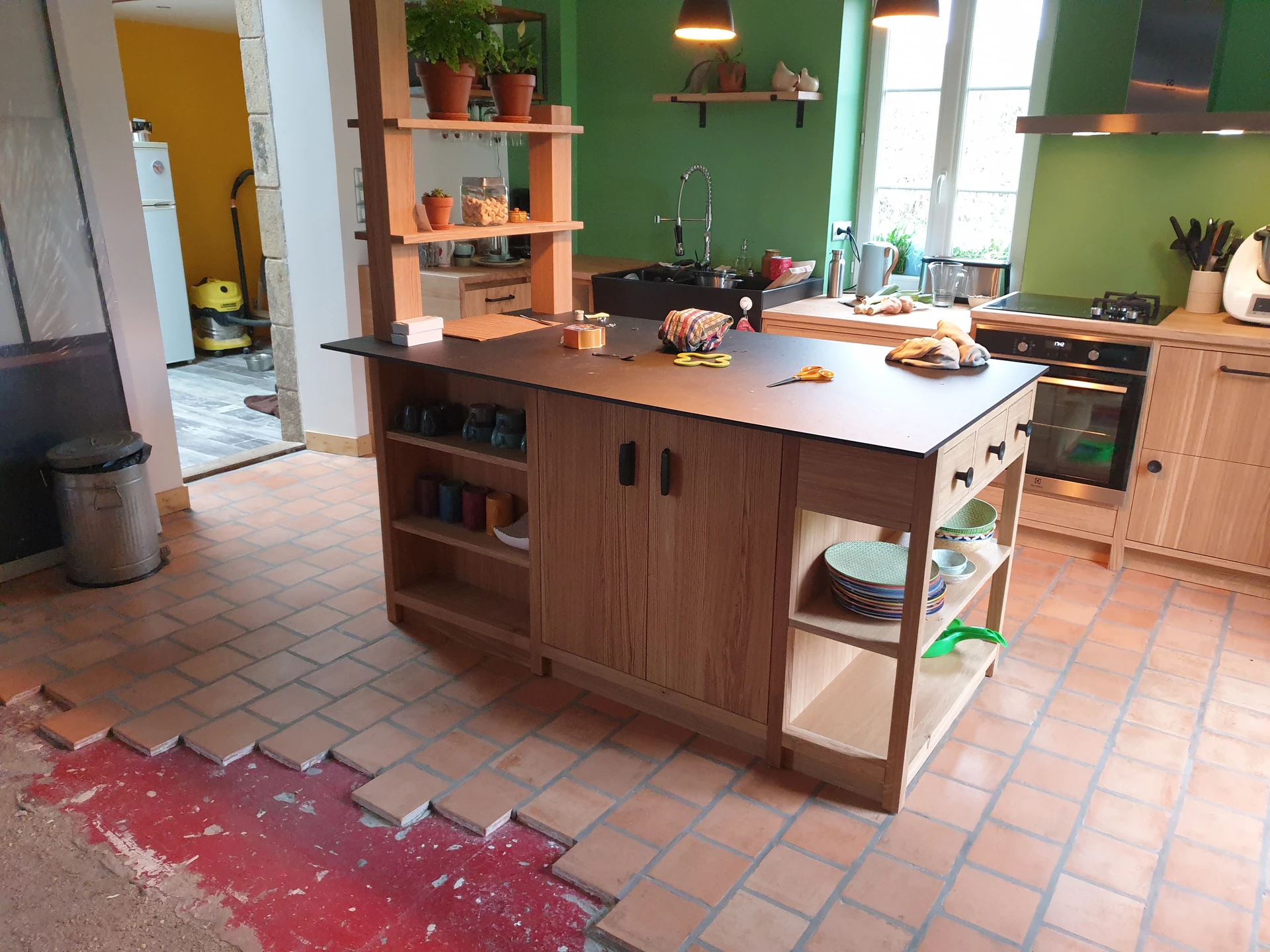 Cuisine bois massif Ploemel