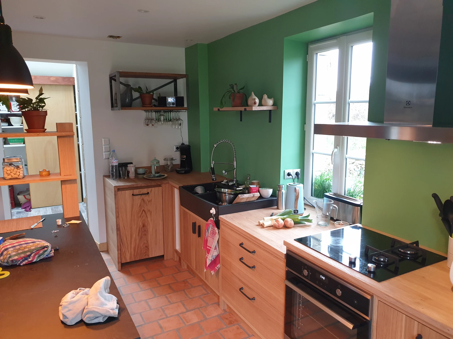 Cuisine bois massif Ploemel