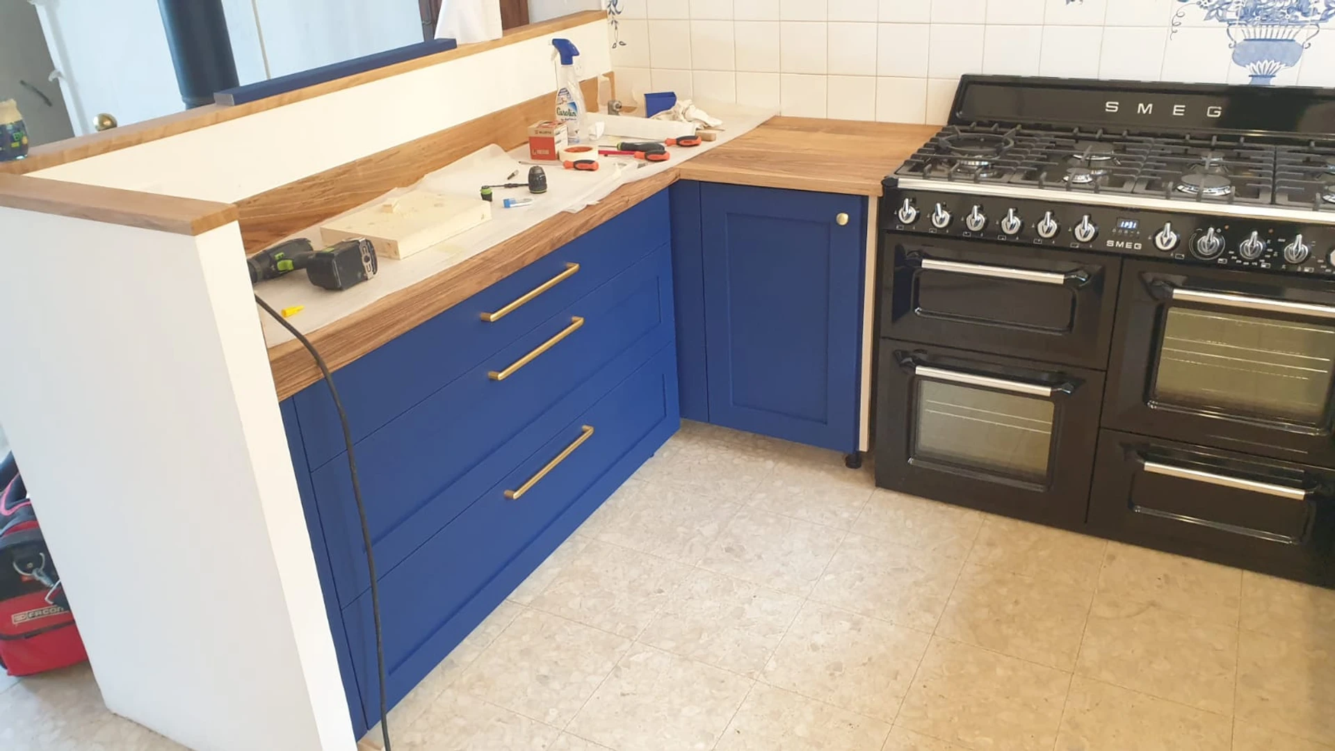 Cuisine tradition laquée