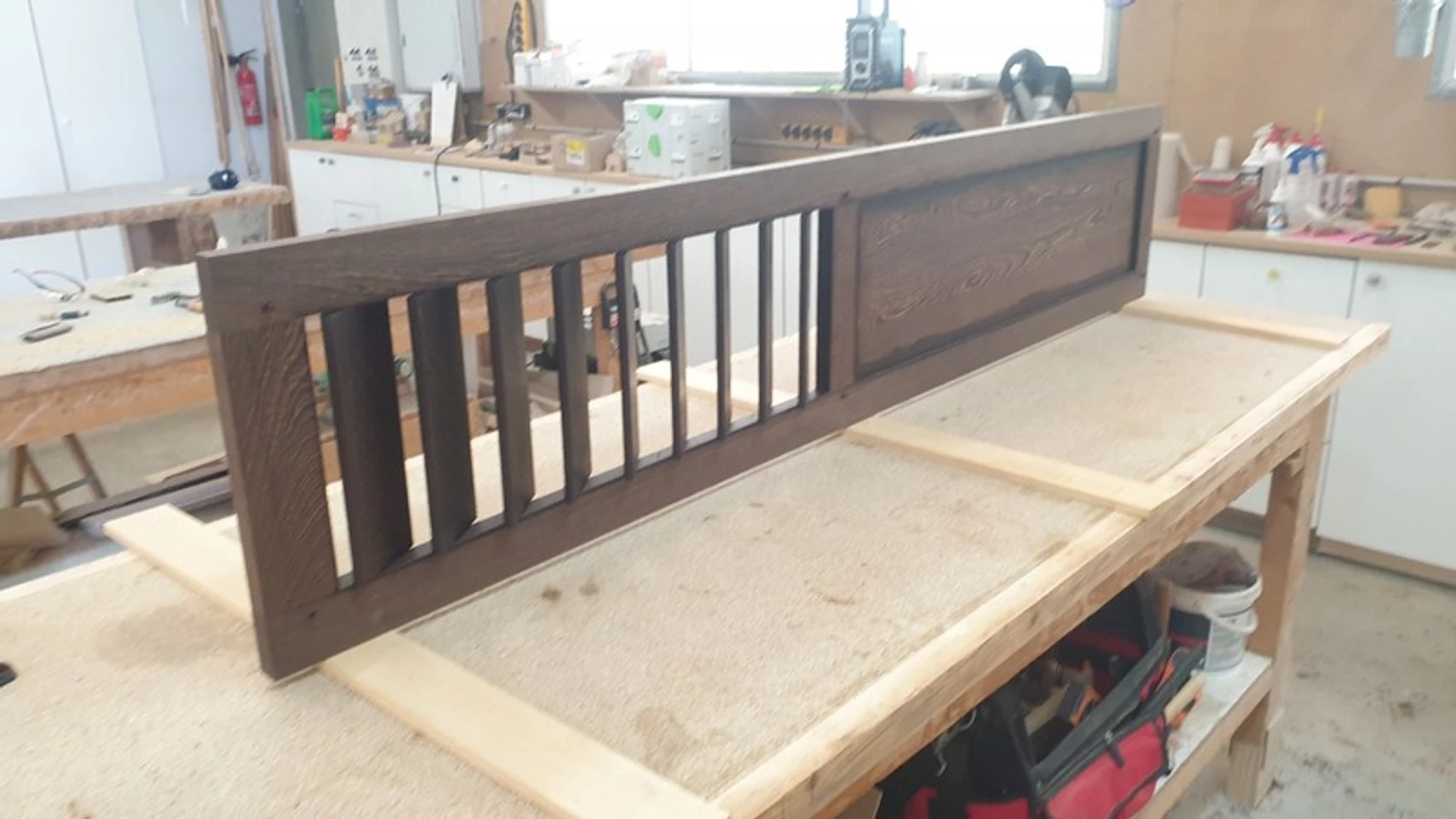 Volet persienne orientable wengé