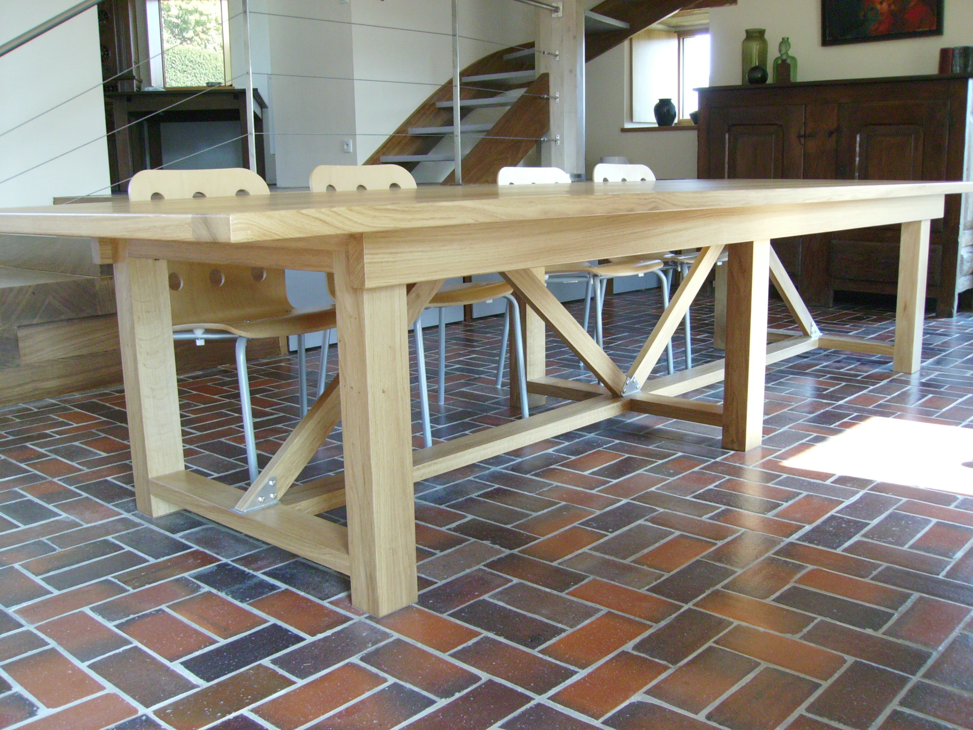 Table de ferme Table de ferme