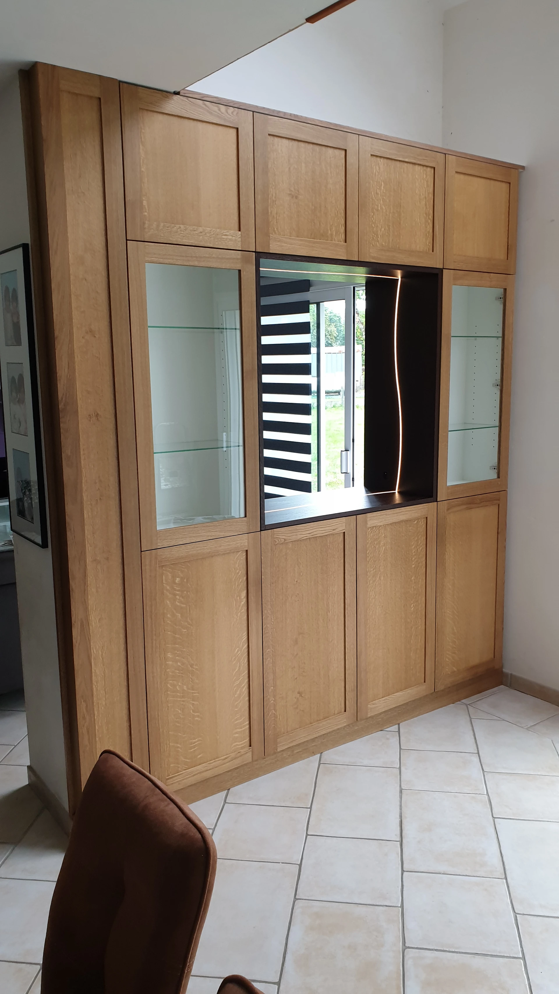 Meuble de séparation sur mesure Erdeven