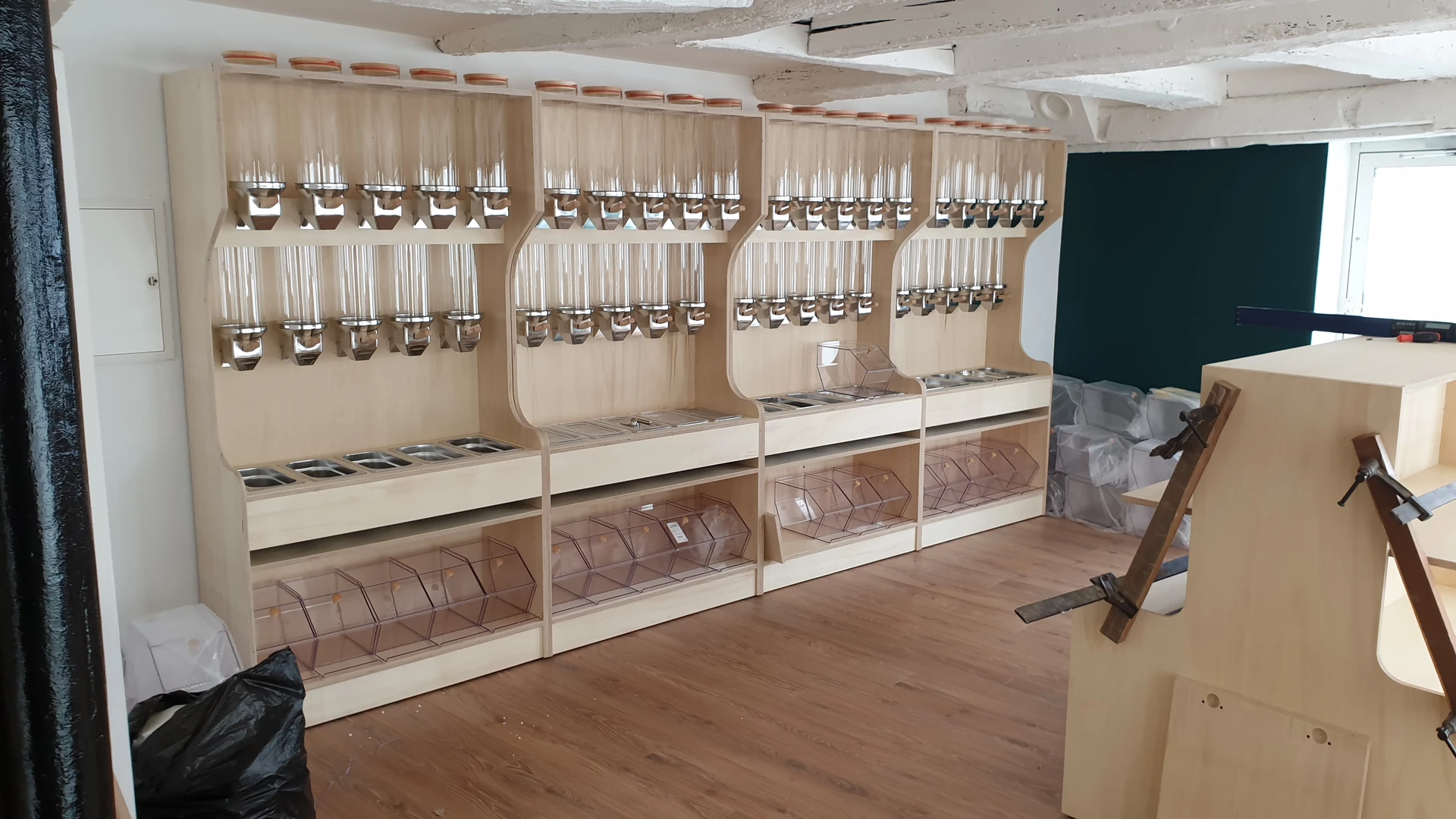 Meuble silo distribution vrac Meuble silo distribution vrac