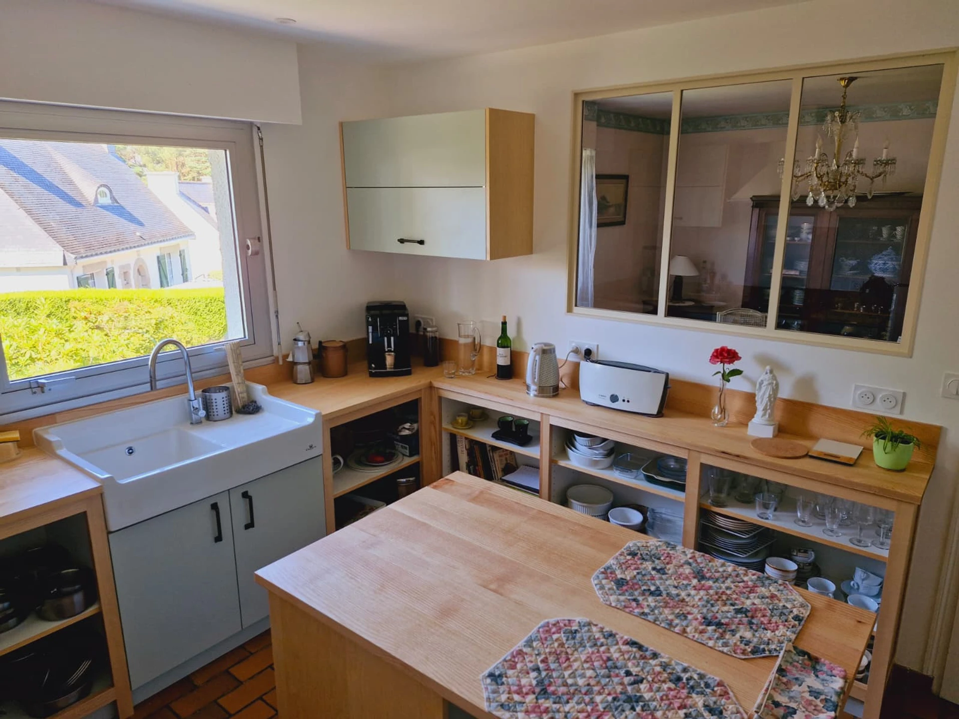 Cuisine à caissons ouverts XXX